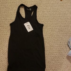 Racer back NWT black zyia tank